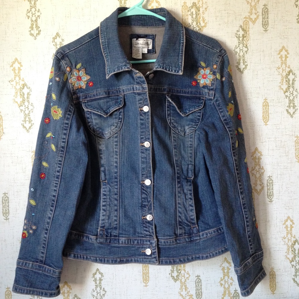 VINTAGE LIVE A LITTLE jacket